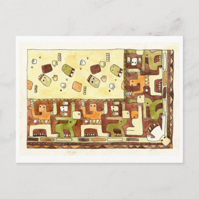 African Dance Postcard (Front)