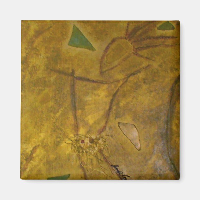 African Dancer Art Magnet (Front)