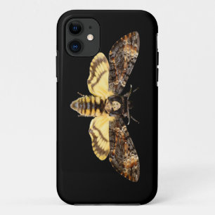 african death head moth butterfly insect Acheronti iPhone 11 Case
