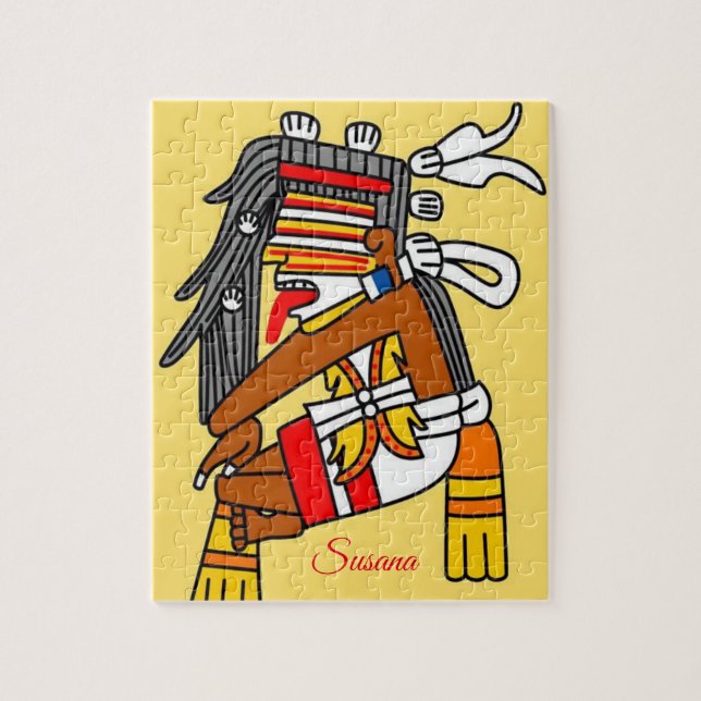 African Decorative Jigsaw Puzzle (Vertical)