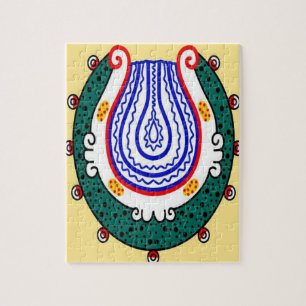 African Decorative Jigsaw Puzzle