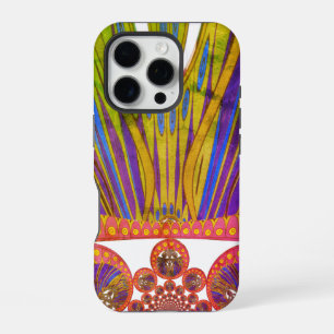African decorative pattern modern design colours iPhone 16 pro case