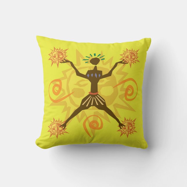 African design cushion (Front)