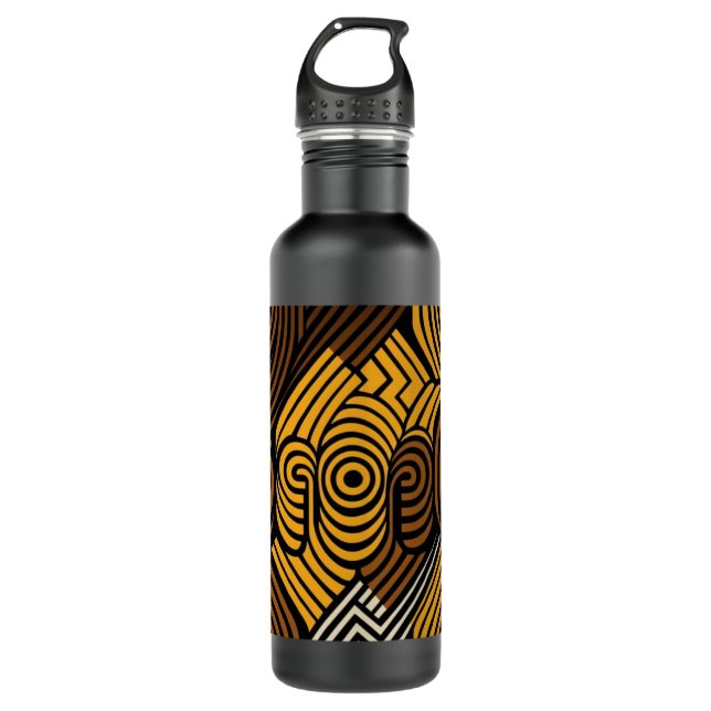 African design V3 1 710 Ml Water Bottle (Front)