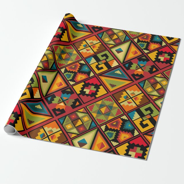 African digital paper (Unrolled)