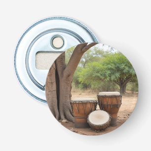 African Drums Bottle Opener