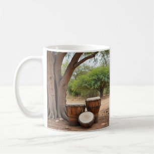 African Drums Coffee Mug
