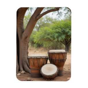 African Drums Magnet