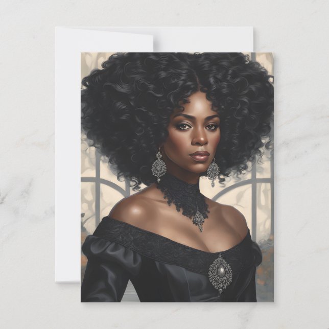 African Duchess Invitation (Front)