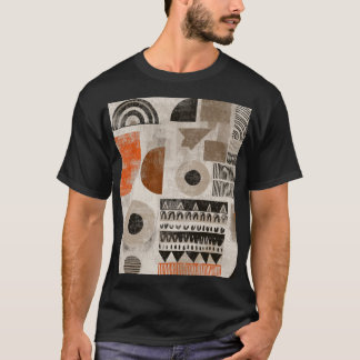 African elements in muted colors T-Shirt