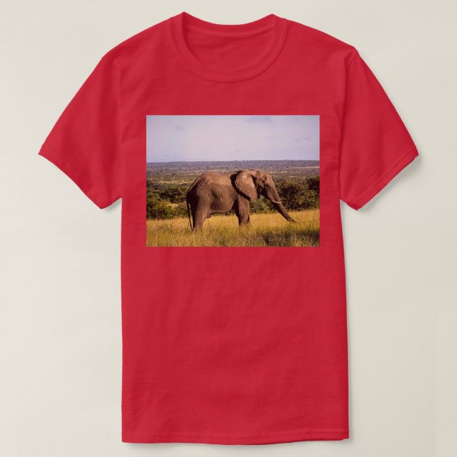 African Elephant 1 T-Shirt (Design Front)