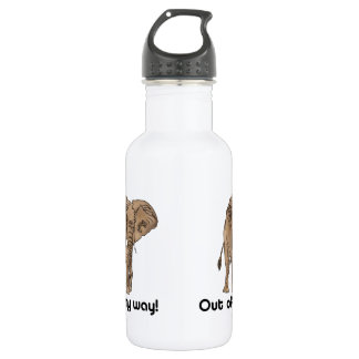 African Elephant 532 Ml Water Bottle