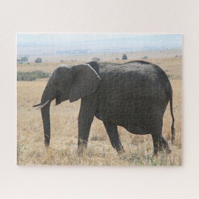 african elephant jigsaw puzzle (Horizontal)