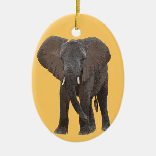 African Elephant Ornament