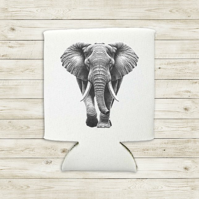 African Elephant Safari and Zoo Adventure Can Cooler (Creator Uploaded)