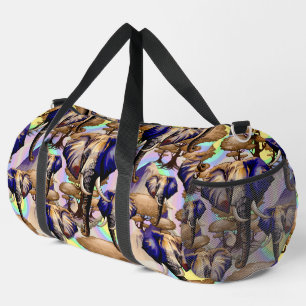 African Elephant Surreal Portrait  Fanny Pack