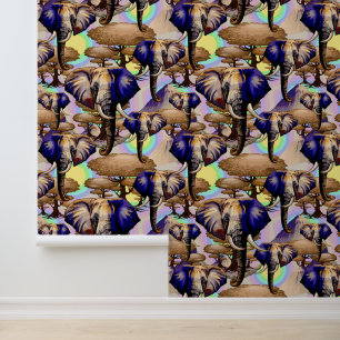 African Elephant Surreal Portrait Wallpaper