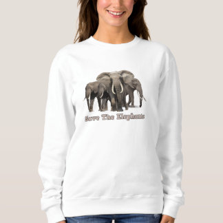 African Elephant Sweatshirt