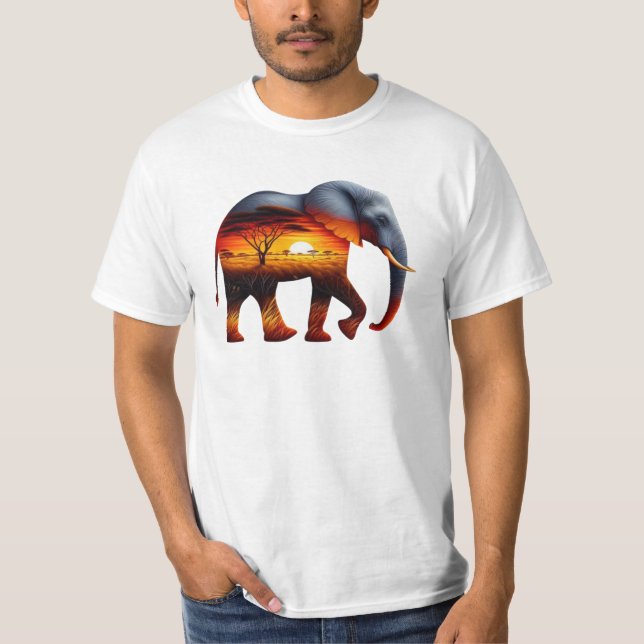 African Elephant T-Shirt (Front)