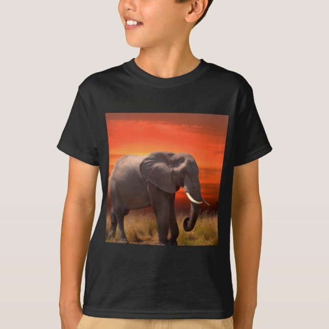 African elephant t-shirt (Front)