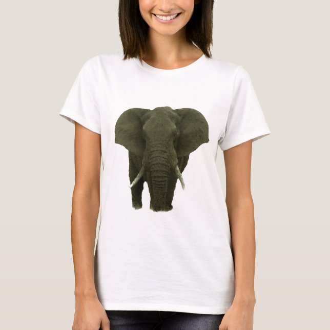 African Elephant T-Shirt (Front)