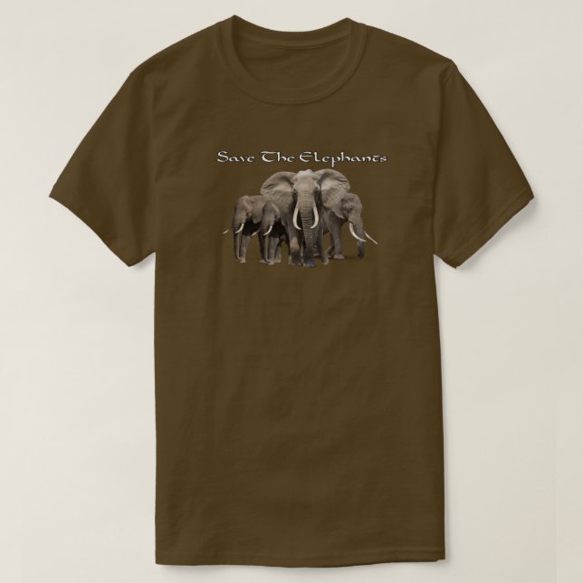 African Elephant Tank top (Design Front)