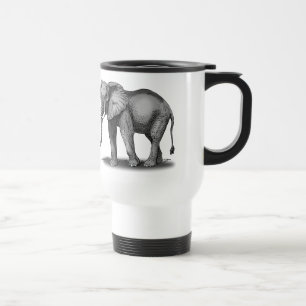 African Elephant Travel Mug