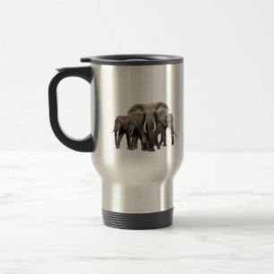 African Elephant Travel Mug