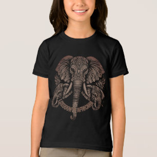 African Elephant Tri-Blend Shirt