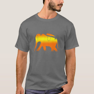 African Elephant Walking at Dawn T-Shirt