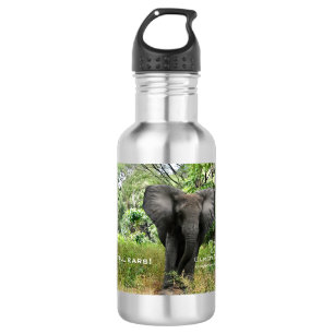 African Elephant Water Bottle