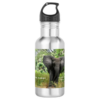African Elephant Water Bottle