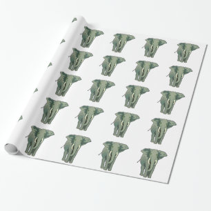 African Elephant Wrapping Paper
