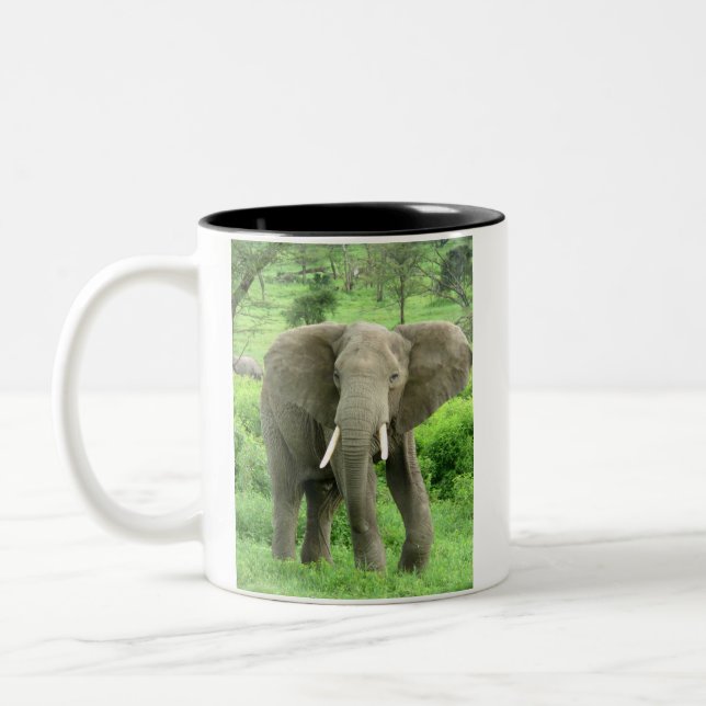 African Elephants Mug (Left)