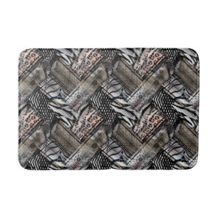 African, ethnic. bath mat