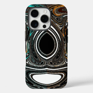 African Ethnic Doodle | Zebra Textured Abstract Ar iPhone 16 Pro Case