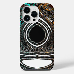 African Ethnic Doodle Zebra Textured Abstract Ar iPhone 14 Pro Max Case