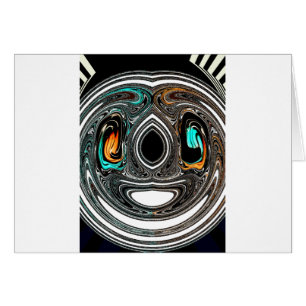 African Ethnic Doodle Zebra Textured Art Print