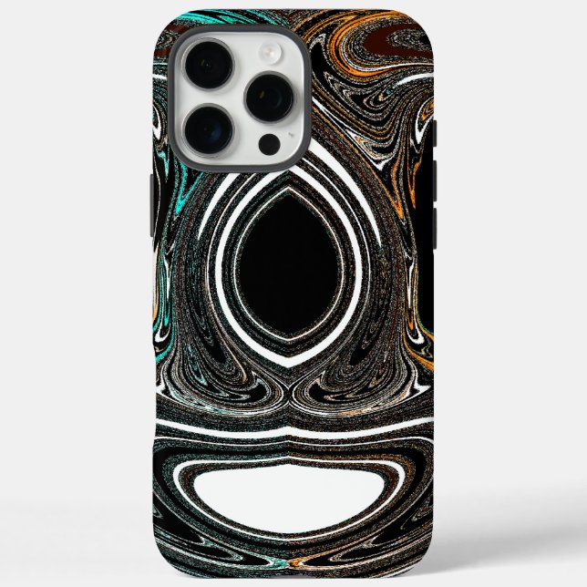 African Ethnic Doodle Zebra textured Art Print Case-Mate iPhone Case (Back)