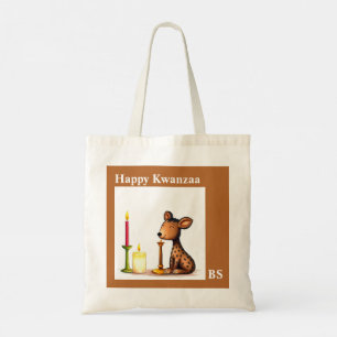 African ethnic Kwanzaa Wild Animals in Disguise Tote Bag