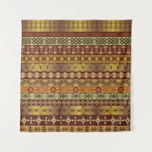 African ethnic motifs, ornamental background. tapestry
