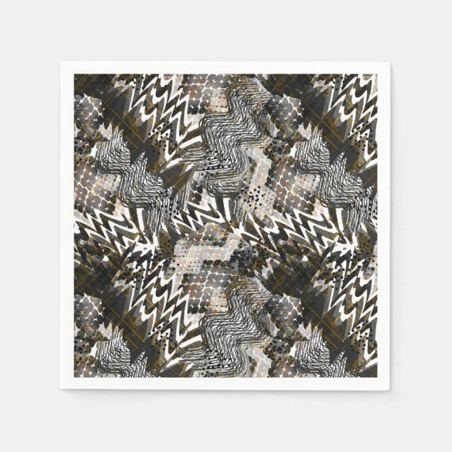 African, ethnic . napkin (Front)