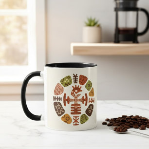 African Ethnic Patterns Mug