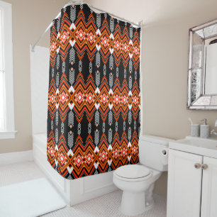 African Ethnic  Shower Curtain