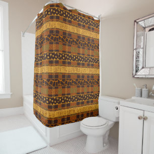 African Ethnic  Shower Curtain