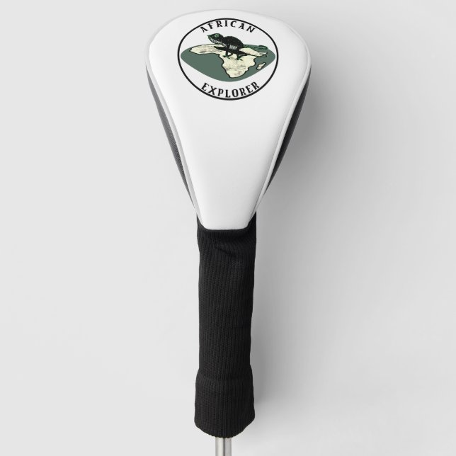 African Explorer      Golf Head Cover (Front)