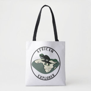 African Explorer Tote Bag