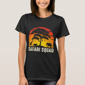 African Family Vacation Safari Squad T-Shirt