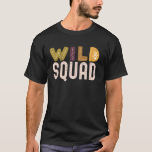 African Family Vacation Wild Squad Funny Matching T-Shirt