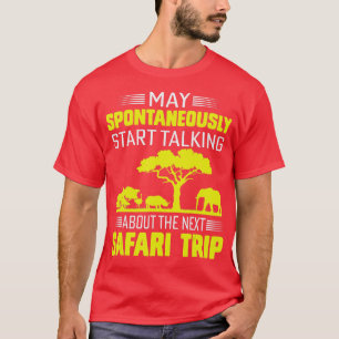 African Family Vacation Wildlife Safari Wildlife e T-Shirt